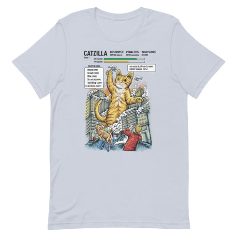 Catzilla Video Game Premium T-Shirt